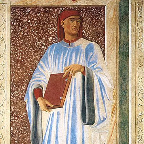 Giovanni Boccaccio, por Andrea del Castagno (Galleria degli Uffizi), Wikimedia Commons