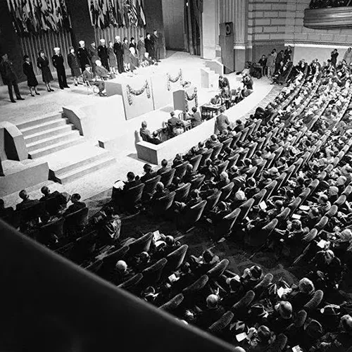 Conferencia de fundación de la ONU, San Francisco 1945. ©EFE