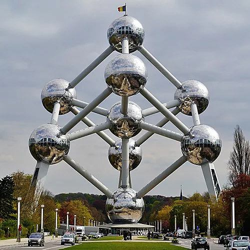 El Atomium. ©Zairon, Wikimedia Commons