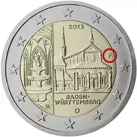 Moneda de 2 euros conmemorativos Alemania 2013 - Estado Federado de Baden-Württemberg