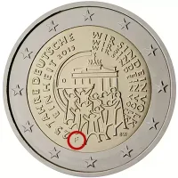 Moneda de 2 euros conmemorativos Alemania 2015 - 25 aniversario de la Reunificación Alemana