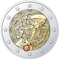 Moneda de 2 euros conmemorativos Alemania 2022 - 35 Aniversario del Programa Erasmus