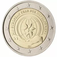 Moneda de 2 euros conmemorativos Bélgica 2015 - Año Europeo del Desarrollo