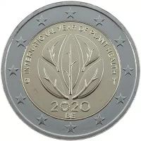 Moneda de 2 euros conmemorativos Bélgica 2020 -Año Internacional de la Sanidad Vegetal (AISV 2020)