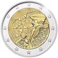 Moneda de 2 euros conmemorativos Bélgica 2022 - 35 Aniversario del Programa Erasmus