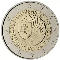 Moneda de 2 euros conmemorativos Eslovaquia 2016 - Presidencia eslovaca en Consejo de la Unión Europea