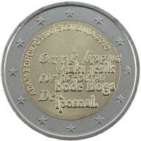 Moneda de 2 euros conmemorativos Eslovenia 2020 - 500 aniversario del Nacimiento de Adam Bohorič