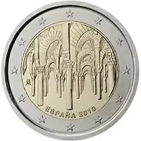 Moneda de 2 euros conmemorativos España 2010 - Centro histórico de Córdoba (Patrimonio Mundial UNESCO)