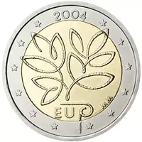 Moneda de 2 euros conmemorativos Finlandia 2004 - Ampliación de la Unión Europea a 10 nuevos Estados miembros