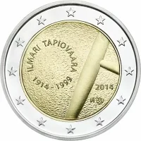 Moneda de 2 euros conmemorativos Finlandia 2014 - 100 aniversario del Nacimiento de Ilmari Tapiovaara