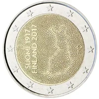 Moneda de 2 euros conmemorativos Finlandia 2017 - 100 aniversario de la Independencia de Finlandia