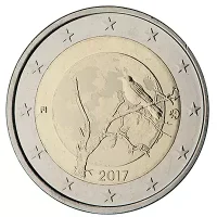 Moneda de 2 euros conmemorativos Finlandia 2017 - Naturaleza Finlandesa