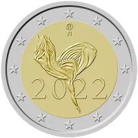 Moneda de 2 euros conmemorativos Finlandia 2022 - 100 aniversario del Ballet Nacional de Finlandia