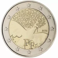 Moneda de 2 euros conmemorativos Francia 2015 - Paz en Europa