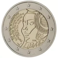 Moneda de 2 euros conmemorativos Francia 2015 - 225 aniversario de la Fiesta de la Federación