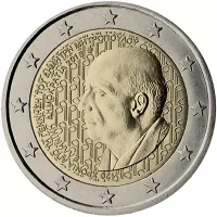 Moneda de 2 euros conmemorativos Grecia 2016 - 120 aniversario del Nacimiento de Dimitri Mitrópoulos