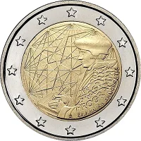 Moneda de 2 euros conmemorativos Grecia 2022 - 35 Aniversario del Programa Erasmus