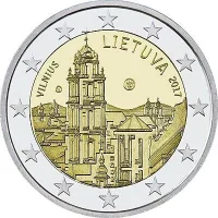 Moneda de 2 euros conmemorativos Lituania 2017 - Vilna (Capital Cultural y Artística)