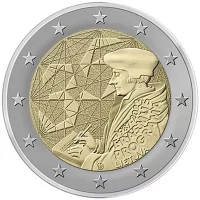 Moneda de 2 euros conmemorativos Lituania 2022 - 35 Aniversario del Programa Erasmus