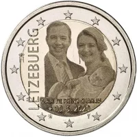 Moneda de 2 euros conmemorativos Luxemburgo 2020 - Nacimiento del Príncipe heredero Charles (versión foto)