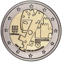 Moneda de 2 euros conmemorativos Portugal 2012 - Guimarães (Capital Europea de la Cultura)