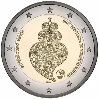 Moneda de 2 euros conmemorativos Portugal 2016 - Participación portuguesa en los Juegos Olímpicos de Río 2016