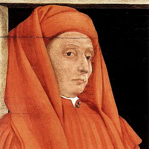 Retrato de Giotto di Bondone, Museo del Louvre, Wikimedia Commons