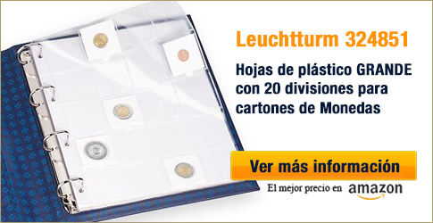 Hojas Leuchtturm Grande para Cartones de Monedas de 2 euros