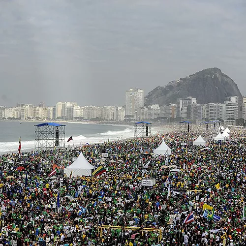 XXVIII Jornada Mundial de la Juventud 2013, Río de Janeiro, Brasil, ©Tânia Rêgo, Wikimedia Commons