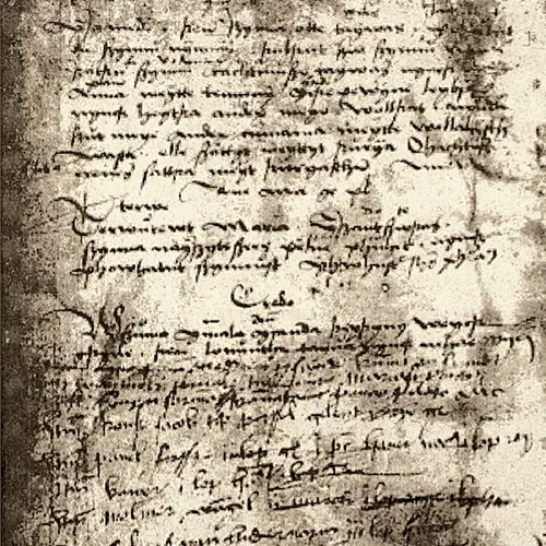 Manuscrito de Kullamaa, ©Archivos de la ciudad de Tallin