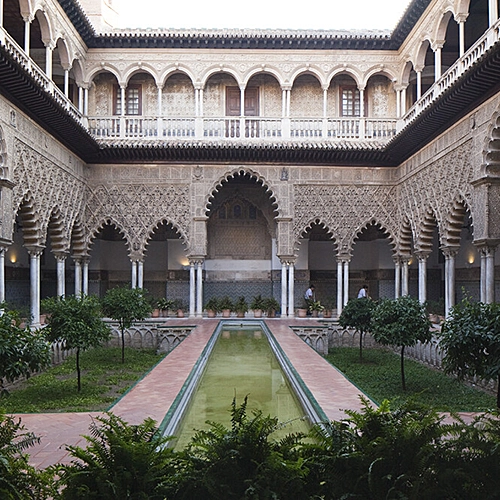 Patio de las Doncellas del Real Alcázar de Sevilla. José Puy © Instituto del Patrimonio Cultural de España. Ministerio de Educación, Cultura y Deporte