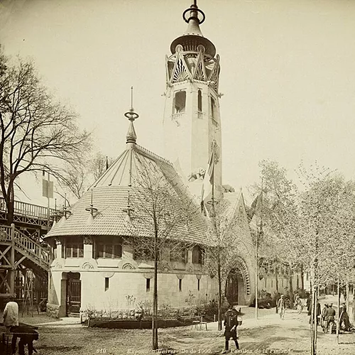 Pavellón finlandés en la Exposición Universal de París de 1900, ©Finnish Heritage Agency, Wikimedia Commons