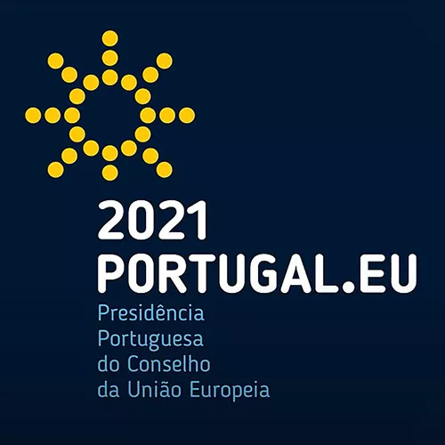 Presidencia portuguesa del Consejo de la Unión Europea 2021. ©Providência Design, Wikimedia Commons