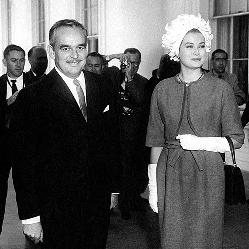 Los Príncipes de Mónaco, Rainiero III y Grace Kelly, ©Abbie Row, Wikimedia Commons