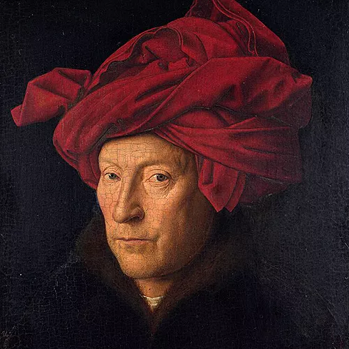 Retrato de un Hombre, de Jan Van Eyck, National Gallery, Wikimedia Commons