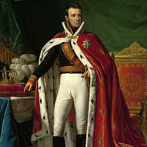 Retrato del Rey Guillermo I de los países Bajos, por Joseph Paelinck (Rijksmuseum)