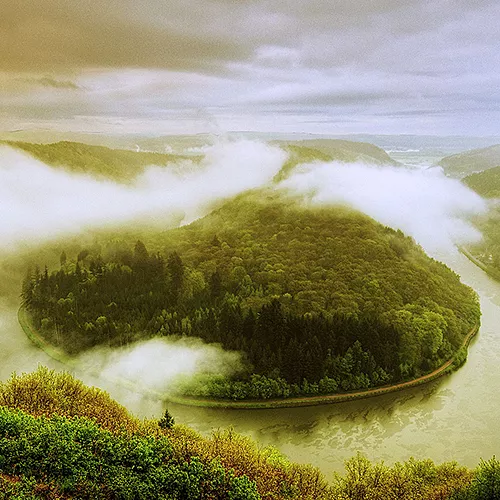 Estado Federado del Sarre, Saarschleife ©Wolfgang Staudt, Wikimedia Commons