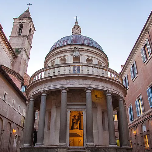 Templete de San Pietro in Montorio, Bramante © Bradley Weber, Wikimedia Commons