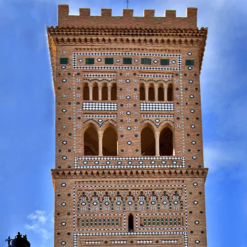 Torre de la Iglesia mudéjar El Salvador de Teruel. Fernando Suárez © Instituto del Patrimonio Cultural de España. Ministerio de Educación, Cultura y Deporte